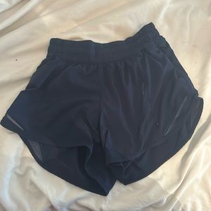 Navy lulu shorts